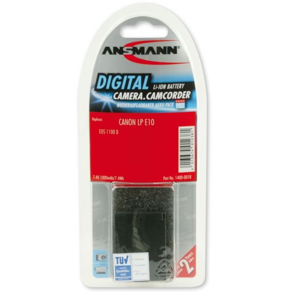 Ansmann Bateria Compatível LP-E10 para Canon