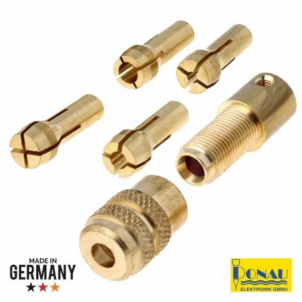 Donau Conjunto de Cabeça para Brocas 0.3-3.2MM e 4 Pinças - DN1504