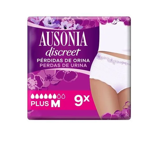 Ausonia Discreet Plus Pants Media 9 Unidades