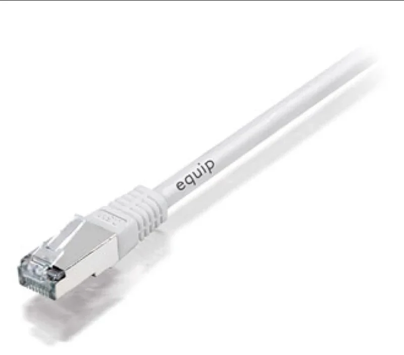 Cabo de Rede RJ45 Equip Cat.7 S/FTP Branco 3m