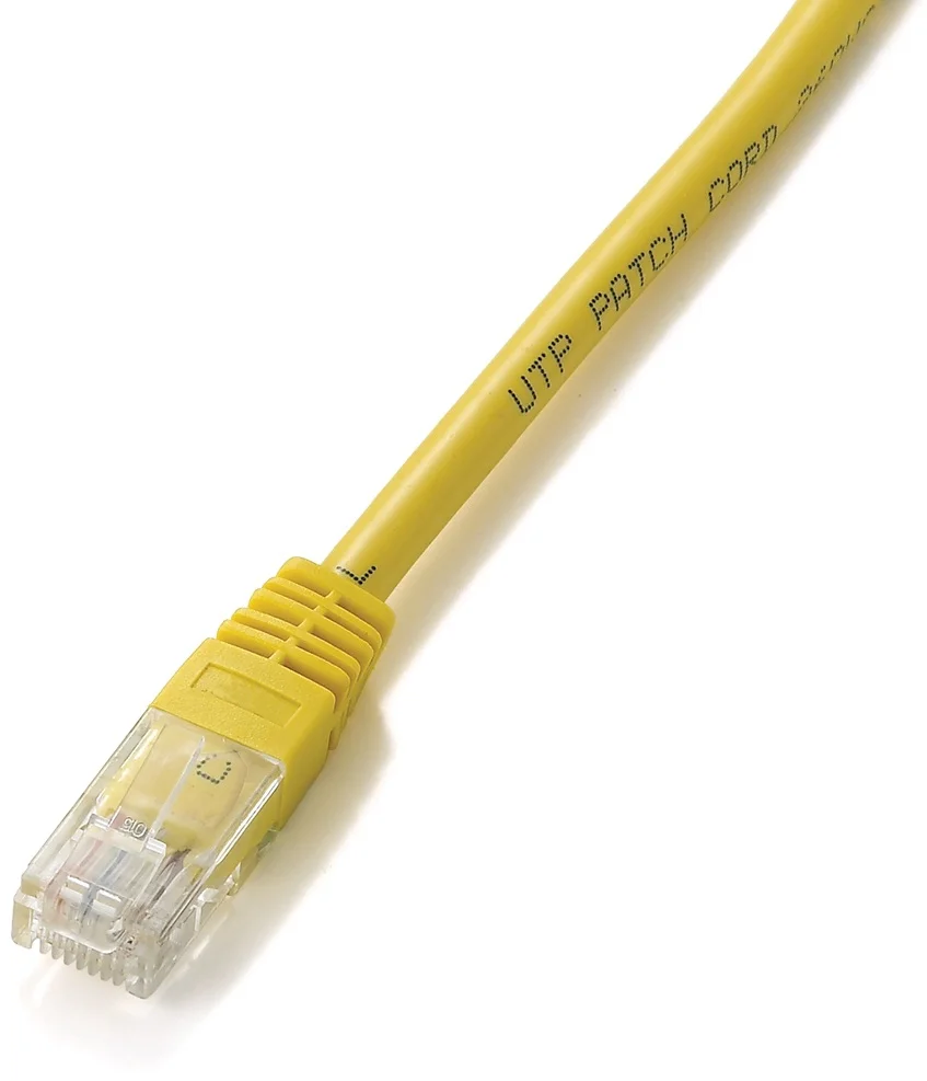 Cabo EQUIP REDE U/UTP C5e 10,0m amarelo
