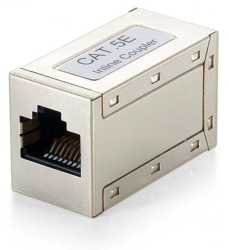 Acoplador EQUIP RJ45 F/F Cat.5 full shielded
