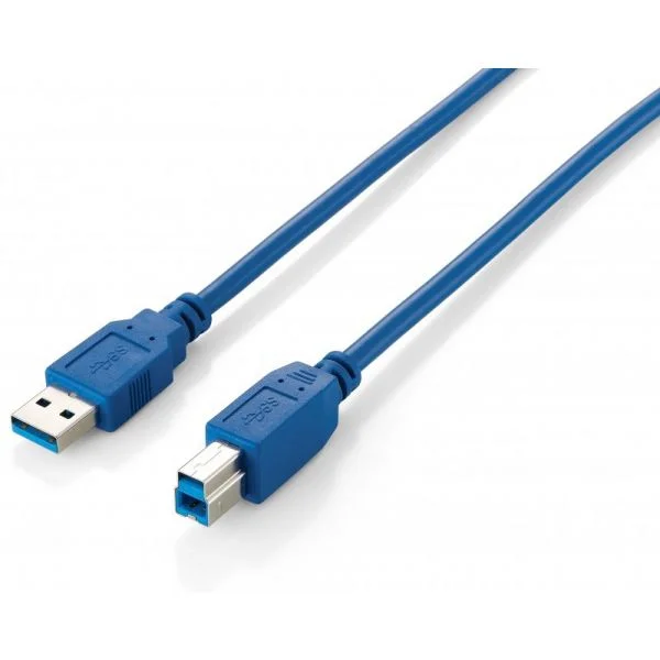 Equip Cabo USB 3.0 A-B M/M de 1.8m Blue - 128292