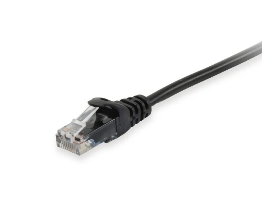 Cabo de Rede EQUIP RJ45 Cat.6 U/UTP 0,25m Preto