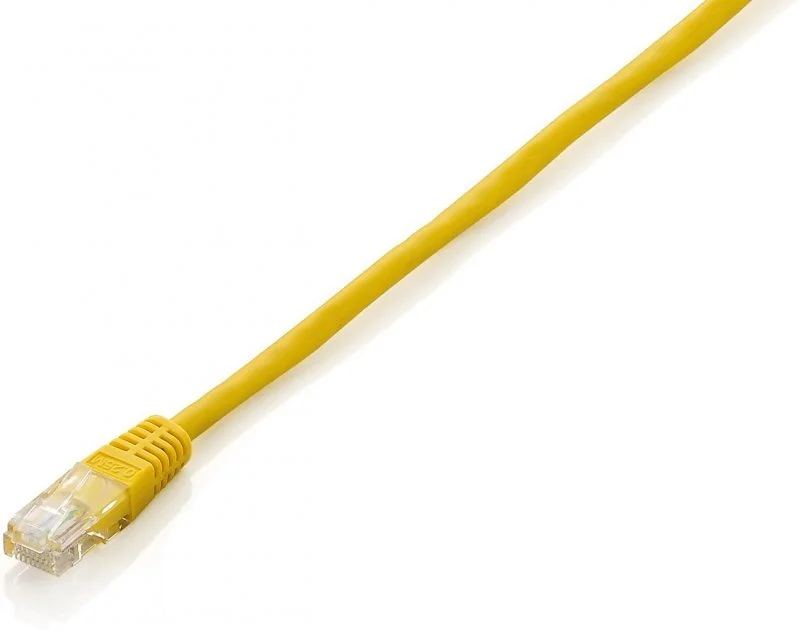 Cabo EQUIP REDE U/UTP Cat.6 0,25m amarelo
