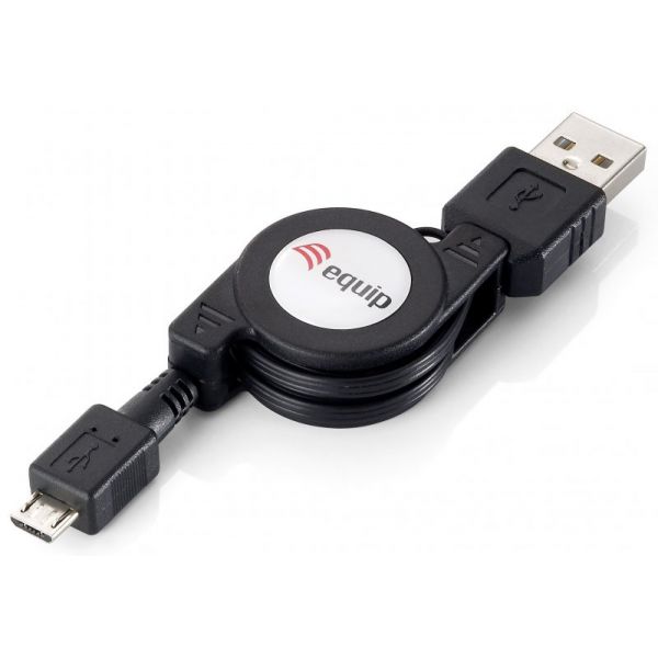Equip Cabo Retratil Usb-a/ Usb Micro-b 1mt - 128595