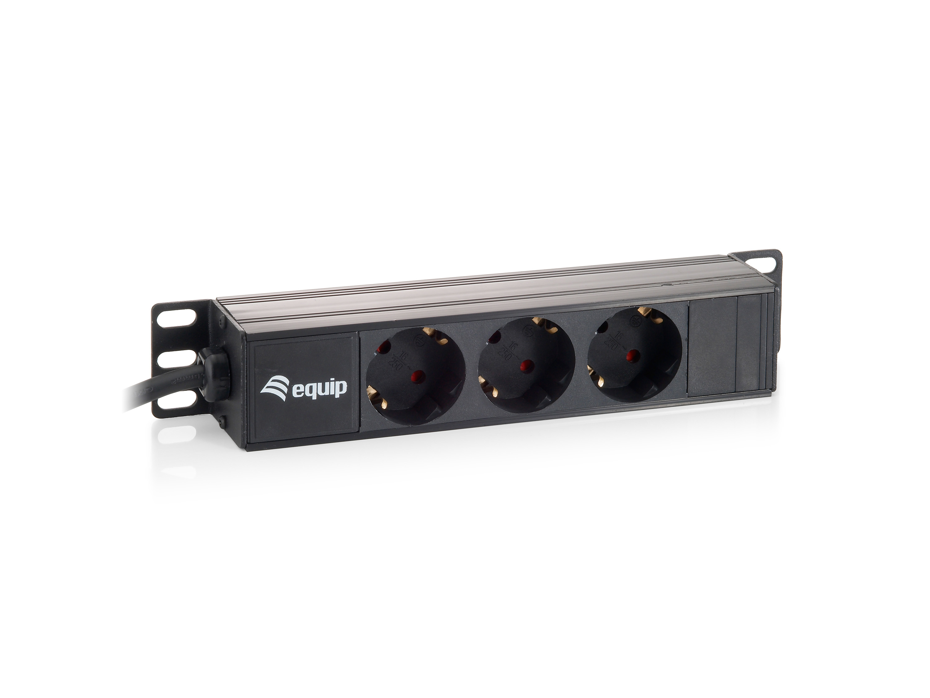Equip 333299 PDU 3 tomada(s) CA 1U Preto