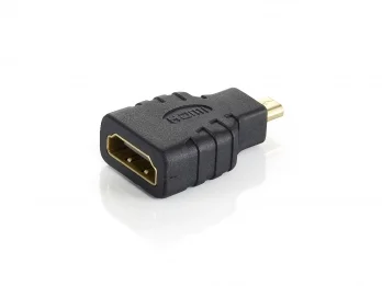 Adaptador EQUIP micro HDMI (D) para HDMI (A) M/F Preto