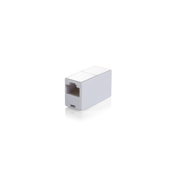 Equip 121252 Adaptador Conector Modular RJ45 CAT.5e Fêmea-Fêmea Branco