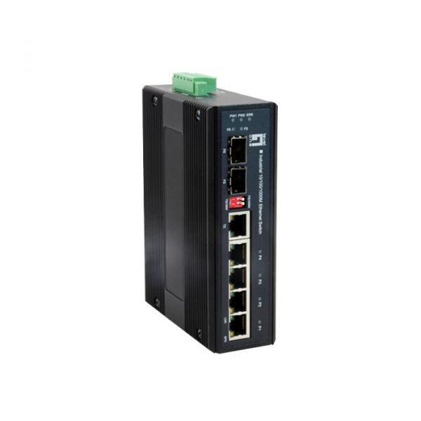Level One Switch 4TX + 1 Sfp + 1 Combo -40 To 75C, 9 To 60VDC - 55506207