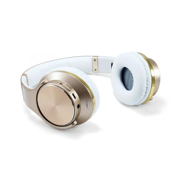 Conceptronic Auscultadores Bluetooth NFC Dourado CHSPBTNFCSPKG