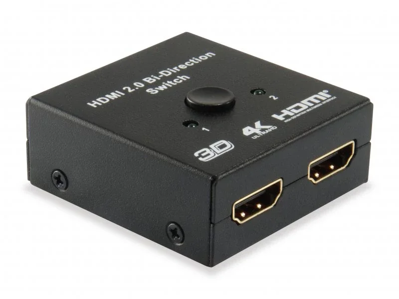 Switch Box HDMI Equip 2 Portas Bidirecional
