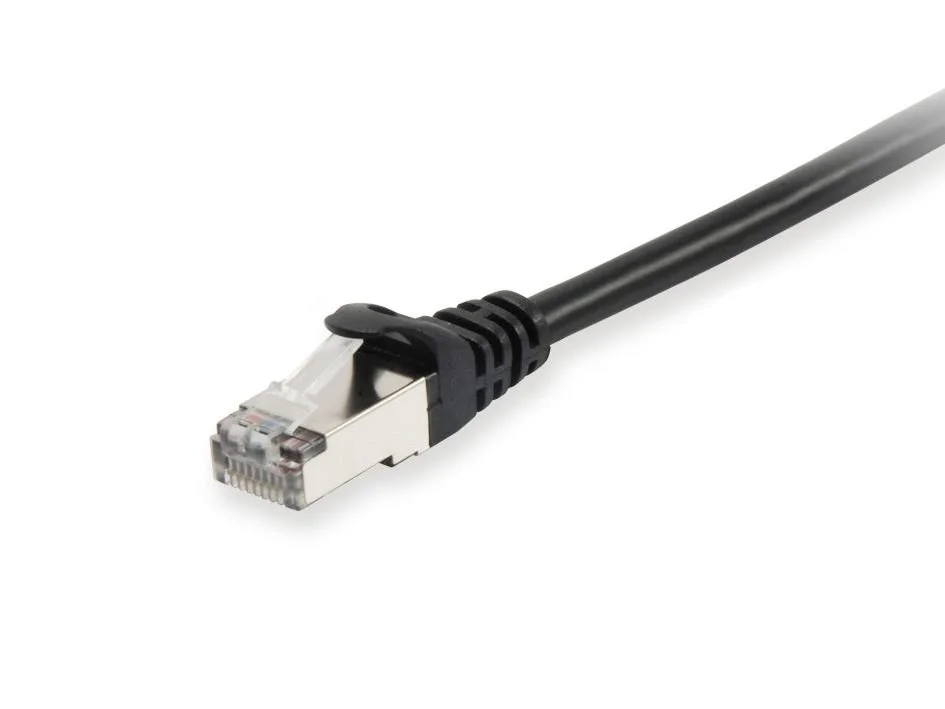 Cabo de Rede EQUIP RJ45 Cat.6A S/FTP 15m Preto