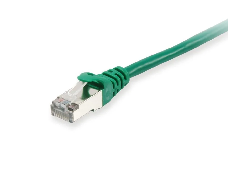 Cabo de Rede EQUIP RJ45 Cat.6A S/FTP 3,0m Verde