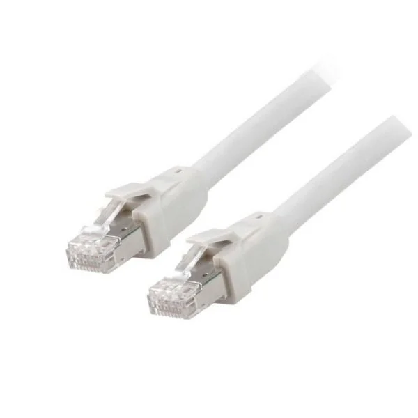 Equip Cat 8.1 S/FTP (PIMF) Patch Cable, LSOH, Grey color, 2.0M - 608011