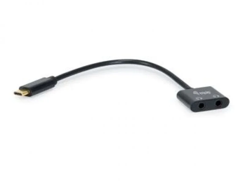 ADAPTADOR USB-C TO 2X3.5MM AUDIO DAC ADAPTER. 15CM