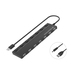 Conceptronic HUBBIES08B hub de interface USB 2.0 480 Mbit/s Preto