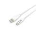Equip 128364 cabo USB 1 m USB 3.2 Gen 1 (3.1 Gen 1) USB A USB C Branco