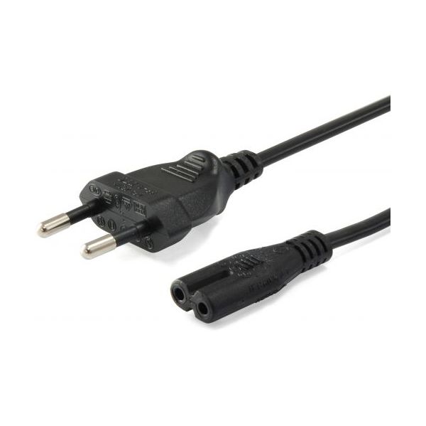 Equip - 112161 cable de transmisión Negro 3 m Enchufe tipo C C7 acoplador - 112161