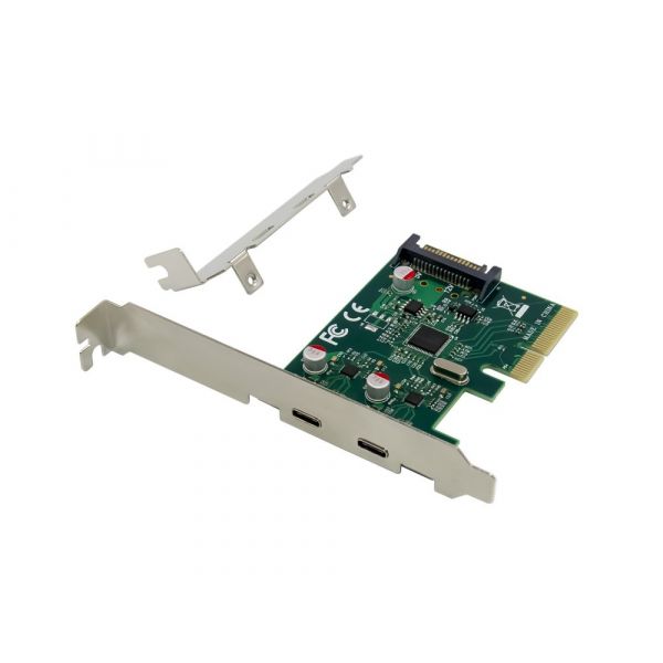 Conceptronic Controladora Pcie Emrick 2-PORT usb 3.2 Gen 2 Type-c - EMRICK07G