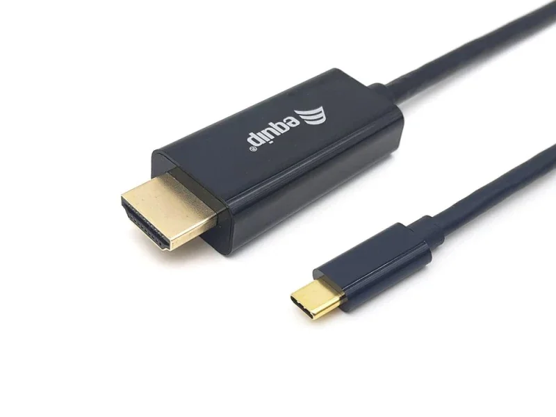 Cabo EQUIP USB-C p/ HDMI M/M 3.0M 4K/30HZ ABS SHELL