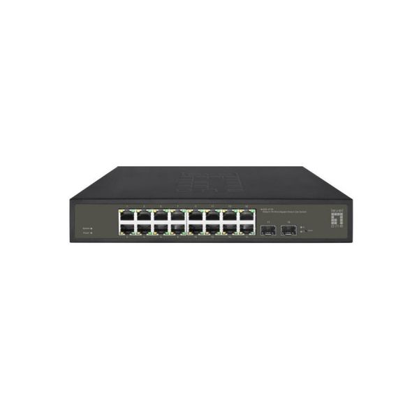 LEVEL ONE SWITCH HILBERT 18-PORT GIGABIT SMART LITE16 X GIGABIT RJ45 2 X GIGABIT