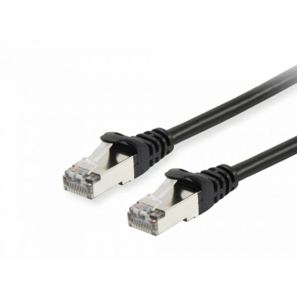 Equip 615593 Cabo de Rede Cat6 S/FTP Livre de Halogéneos 2xRJ45 25 Metros Preto