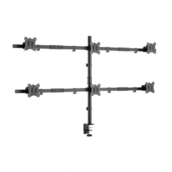 Equip 650160 Suporte de Secretária para 6 Monitores de 17" a 32"