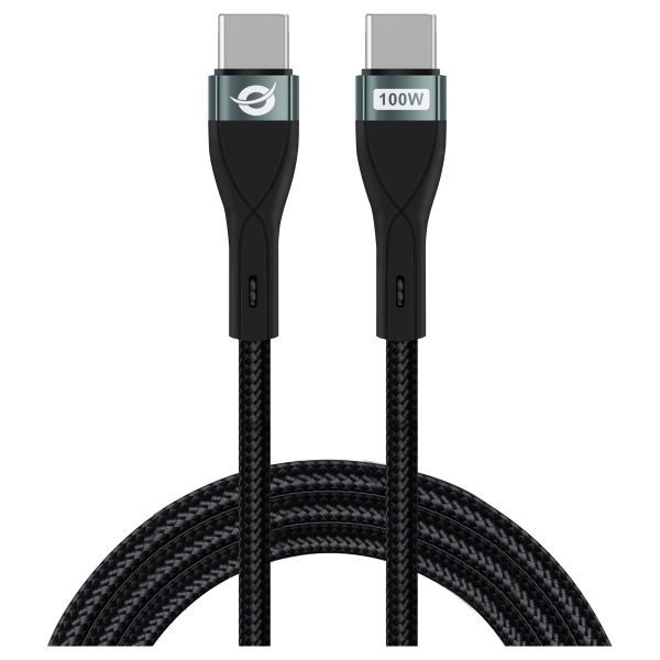 Conceptronic ETTA01B12 Cabo USB-C para USB-C Power Delivery 3.0 100W 480Mbps 1.2m Preto