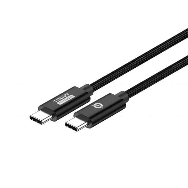 Conceptronic Cabo USB-C 3.2 Gen 2 100W 10Gbps E-Mark 2m Preto