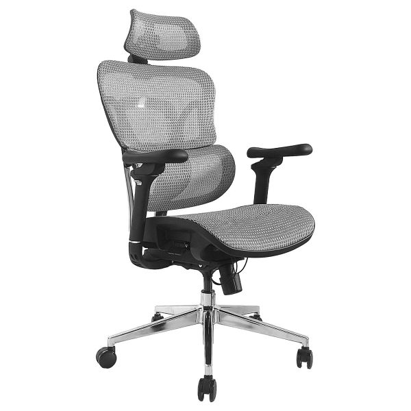 Equip Cadeira de Escritório Ergonómica Premium 651050 Cinza