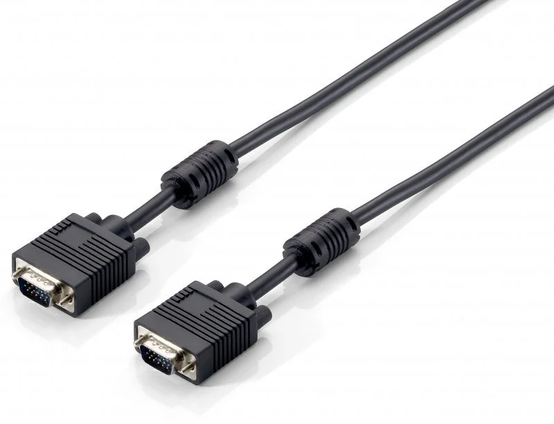 Cabo EQUIP VGA HDB15 M/M BLINDADO C/FERRITE 1m