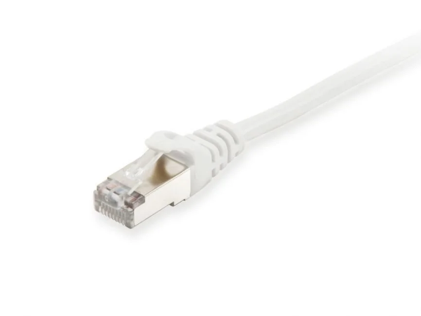 Cabo de Rede EQUIP RJ45 Cat.6 S/FTP 0,5m Branco