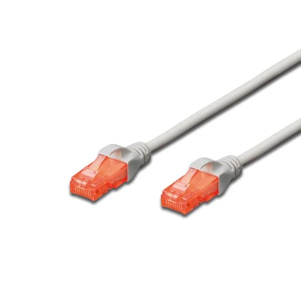 Digitus Cabo de Rede RJ45 UTP Cat.6 10/100/1000 cinzento (15m)
