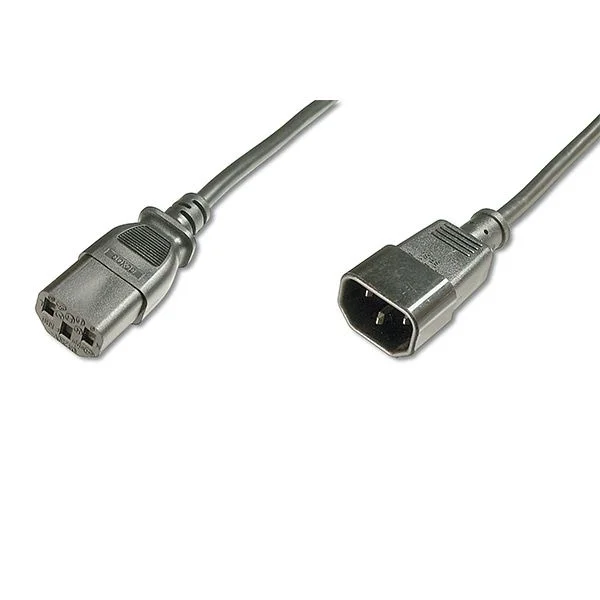 DIGITUS CABO POWER C13/C14 M/F - 5MT (AK-440201-050-S) - AK-440201-050-S