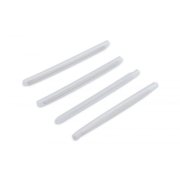Digitus Proteção de Leda de Fibra Óptica de 2 mm de Slack 45 mm 1 mm de Aço Inoxidável, 1 Pc = 1 Bandeja W 100 Pcs. | AL-SK6 - Fiber Optic 2 mm Shrink Splice Protection, 45 mm