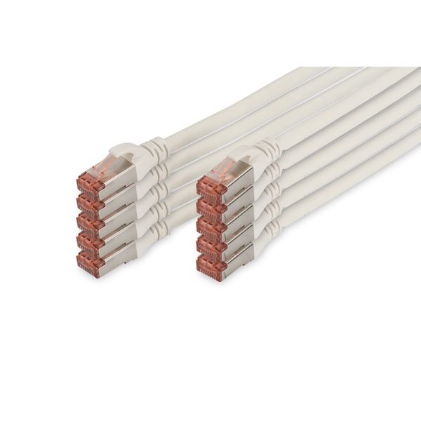 cabo de rede Digitus Professional 0.5m Cat6 S/FTP (S-STP) Branco