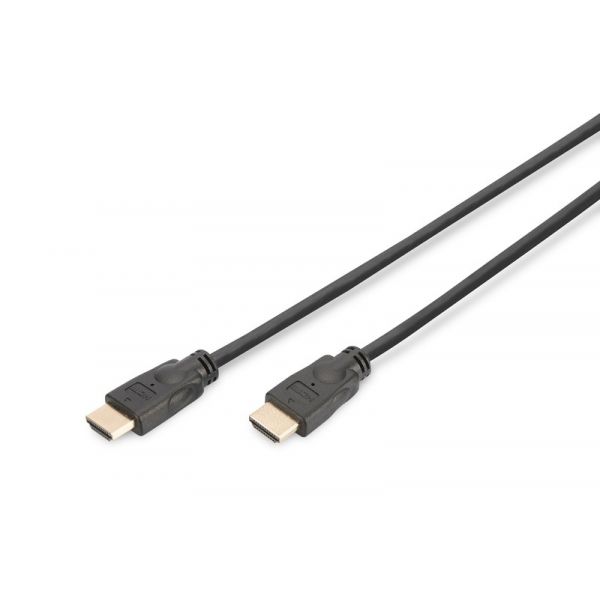 Digitus Cabo Hdmi Premium High Speed Conexão Type A m/m, 1.0m, Com Ethernet Black