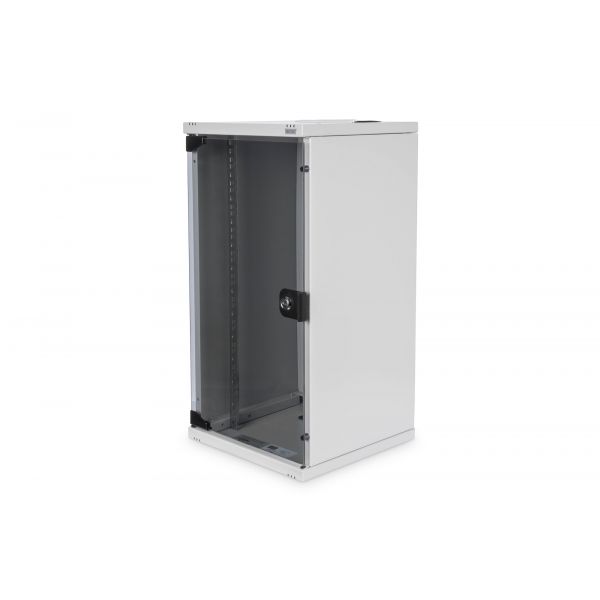 DIGITUS DN-10-12U Armário Rack de Parede 12U 254 mm (10") Cinzento