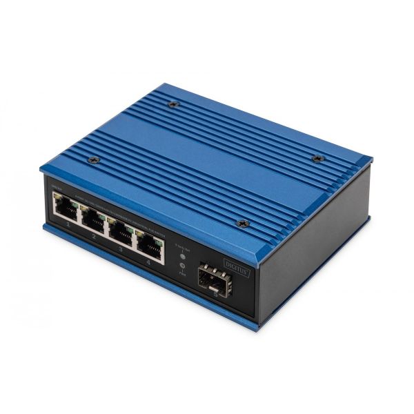 Digitus Switch Industrial 4 Portas PoE DN-651135