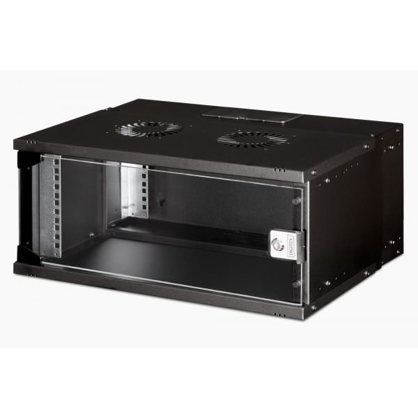 Digitus Armário de Rede SOHO PRO 19" 4U 240x540x400mm Preto