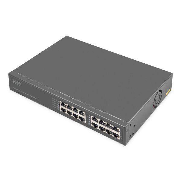 Digitus Switch 8 Portas Gigabit PoE+ Injector 250W DN-95118