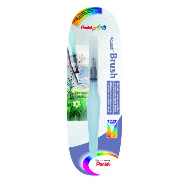 Pentel Pincel Nylon Aquash c/ Depósito de Água L - XFRH/1-B