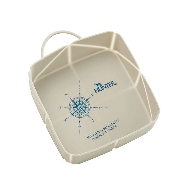 Hunter Alimentador/Bebedouro Hunter em Silicone Beje para Viagem