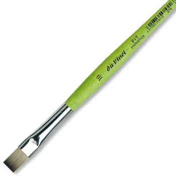 Pincel Hobby Escolar Espatulado Nº10 374 Fit Da Vinci