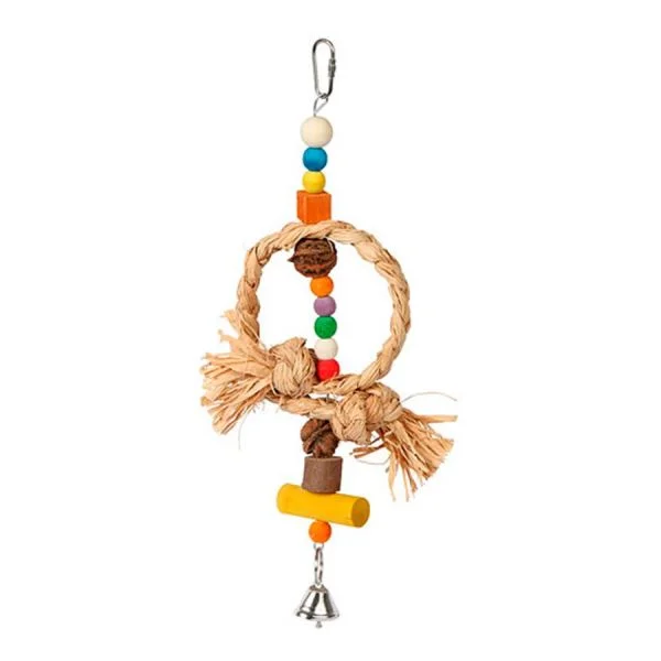 Kerbl Brinquedo Natural Pássaro C/ Sino 36cm