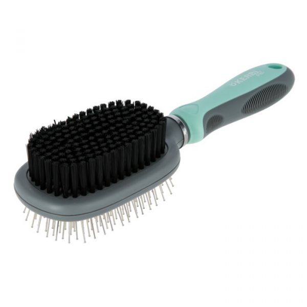 Kerbl Escova Dupla Flexível - 24x7cm (012502477)