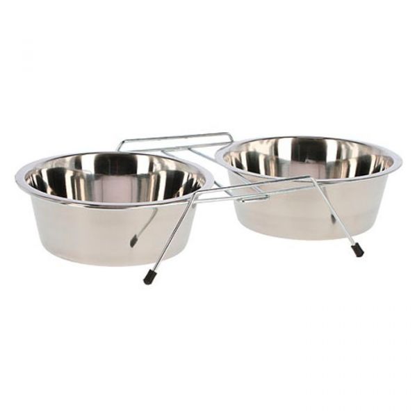 Kerbl Comedouro Duplo 2x900ml