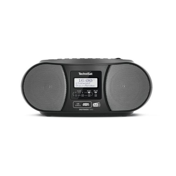 Radio Technisat Digitradio 1990 Dab+, Fm, Bluetooth, Cd Black