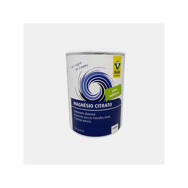 Raab Vitalfood Magnésio Citrato Vegan 200g